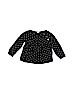 Old Navy 100% Cotton Black Long Sleeve Blouse Size 6-12 mo - photo 1