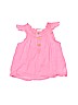 Yo Baby 100% Cotton Pink Sleeveless Blouse Size 18-24 mo - photo 1