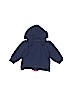 Yoga Sprout 100% Cotton Blue Zip Up Hoodie Size 9-12 mo - photo 2