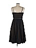 Laundry by Shelli Segal 100% Silk Black Cocktail Dress Size 6 - photo 2