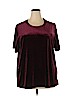 Old Navy Burgundy Short Sleeve Top Size XXL - photo 1