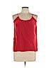 Tucker 100% Silk Red Sleeveless Silk Top Size S - photo 1