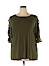 Worthington Green Short Sleeve Top Size XXL (tall) - photo 1