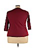 Unbranded 100% Cotton Red 3/4 Sleeve Top Size 2X - photo 2