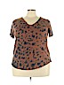 True Craft Brown Short Sleeve T-Shirt Size 3X - photo 1