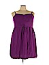 Old Navy 100% Rayon Purple Casual Dress Size XXL - photo 1