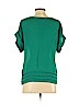 Mossimo 100% Polyester Green Short Sleeve Blouse Size XS - photo 2