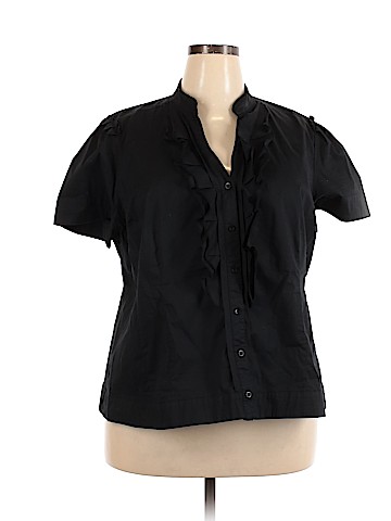 Elle Short Sleeve Button-Down Shirt (view 1)