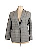 Pendleton 100% Virgin Wool Black Wool Blazer Size 18 - photo 1