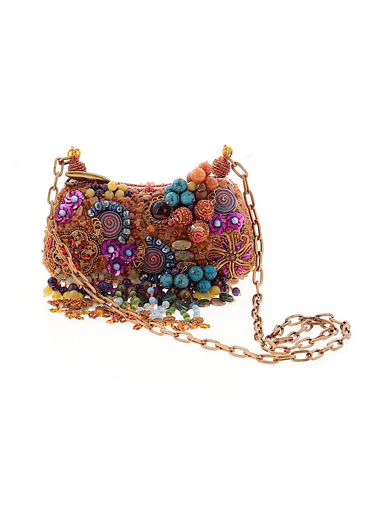 Mary Frances Floral Orange Crossbody Bag One Size 73 off thredUP