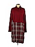 Fever Burgundy Casual Dress Size XL - photo 1
