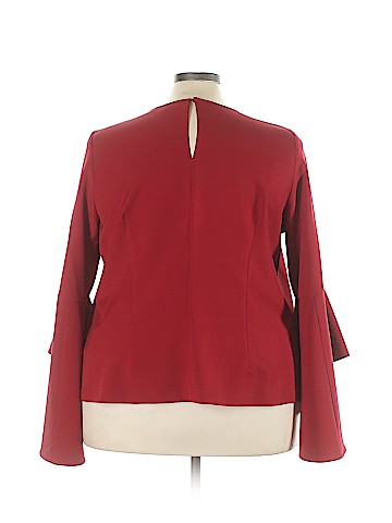 ELOQUII Long Sleeve Blouse (view 2)