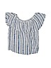 Girl Krazy 100% Cotton Blue Short Sleeve Blouse Size S (youth) - photo 1