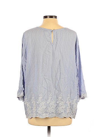 Saint Tropez 3/4 Sleeve Blouse (view 2)