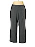 JM Collection Gray Casual Pants Size 18 - photo 1