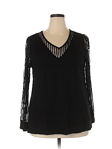 City Chic Long Sleeve Top (view 1)