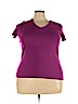 Merona 100% Cotton Purple Short Sleeve T-Shirt Size XXL - photo 1