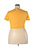 Forever 21 Plus Yellow Short Sleeve Top Size 2X - photo 2