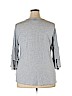 Bobeau Blue 3/4 Sleeve Top Size 2X - photo 2