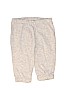 Carter's 100% Cotton Gray Casual Pants 0-3 MO / 3 MO - photo 1