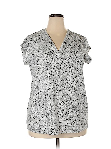 Hilary Radley Short Sleeve Blouse (view 1)
