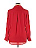 Ashley Stewart 100% Polyester Red Long Sleeve Blouse Size 14 - 16 Plus - photo 2