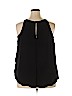 Old Navy 100% Rayon Black Sleeveless Blouse Size XXL - photo 2