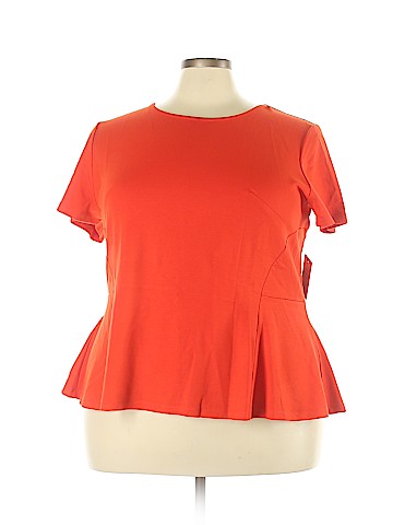 ELOQUII Short Sleeve Top (view 1)