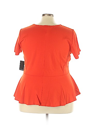 ELOQUII Short Sleeve Top (view 2)