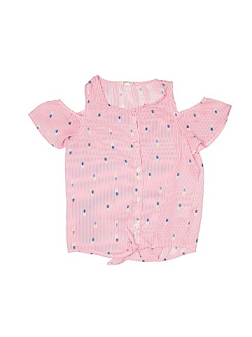 PINK Republic (Heart) Short Sleeve Blouse (view 1)