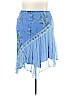 Robbie Bee 100% Silk Blue Silk Skirt Size 24 - photo 2