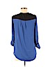 Charlotte Russe 100% Polyester Blue 3/4 Sleeve Blouse Size M - photo 2