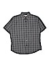 Assorted Brands Plaid Blue Short Sleeve Button-Down Shirt Size M (youth) - photo 1