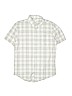 Sonoma Goods for Life 100% Cotton White Short Sleeve Button-Down Shirt Size M (youth) - photo 1