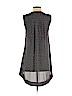 H&M 100% Polyester Gray Casual Dress Size 4 - photo 2