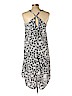 H&M 100% Polyester White Casual Dress Size 10 - photo 2
