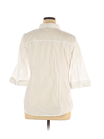 Liz Claiborne Career 3/4 Sleeve Button-Down Shirt (view 2)
