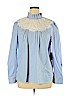 Halogen Blue Long Sleeve Blouse Size 1X - photo 1