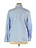 Halogen Blue Long Sleeve Blouse Size 1X - photo 2