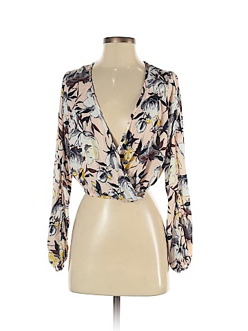 Charlotte Russe Long Sleeve Blouse (view 1)