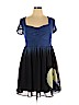 Disney Blue Casual Dress Size 1X - photo 1