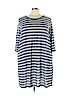 Sweet Claire Blue Casual Dress Size 4X - photo 1