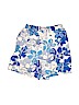 Caribbean Kids 100% Polyester Solid Blue Board Shorts Size M (kids) - photo 1