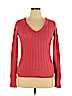 Arizona Jean Company Pink Pullover Sweater Size XL - photo 1