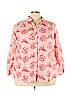 Charter Club 100% Linen Pink Long Sleeve Button-Down Shirt Size 3X - photo 1