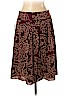 Pendleton 100% Silk Burgundy Silk Skirt Size 10 - photo 2