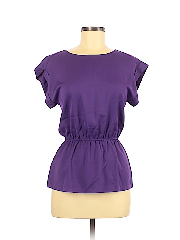 Ann Taylor Short Sleeve Blouse (view 1)
