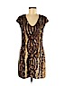 Tracy Reese 100% Silk Gold Cocktail Dress Size M - photo 1