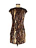 Tracy Reese 100% Silk Gold Cocktail Dress Size M - photo 2