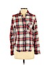 Forever 21 Red Long Sleeve Button-Down Shirt Size S - photo 1